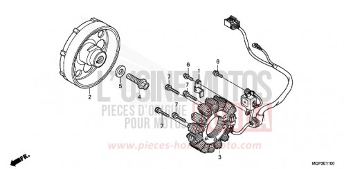 GENERATRICE CBR1000RRD de 2013